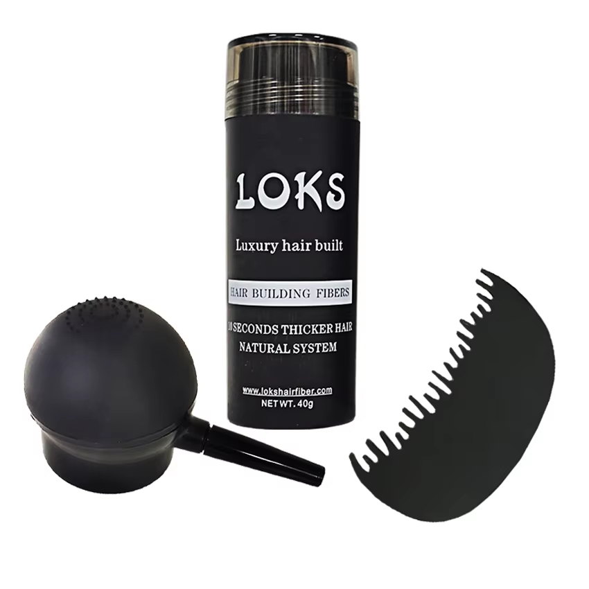 Keratin 100% Human Hair Building Fiber Powder Applicator