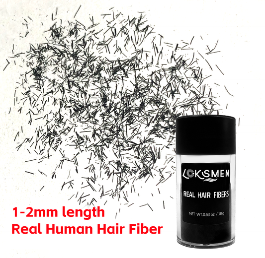 OEM 100% Real Human Hair Fiber with Applicator Pump Hair Styling Products Thickening Powder Hold Spray Hair Building Fiber