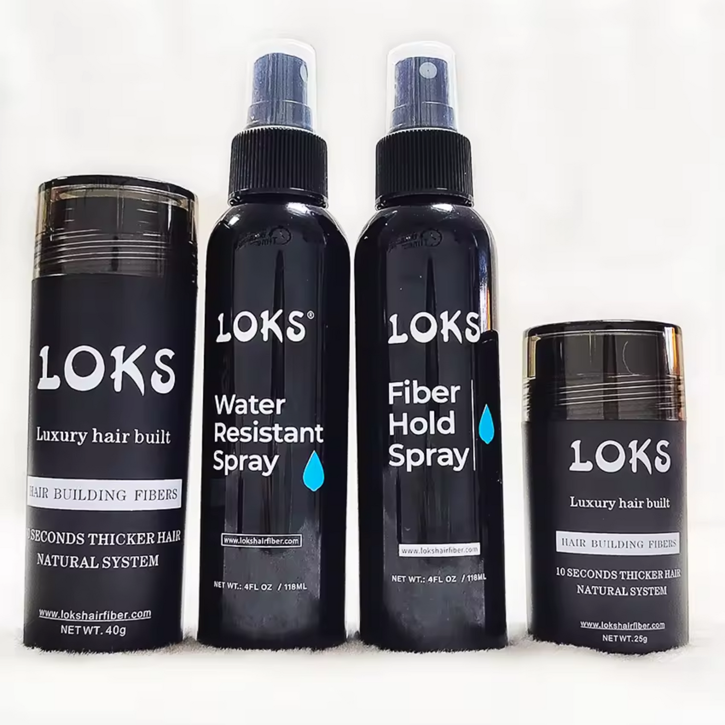 Keratin Hair Thickening Fiber Applicator Spray Hair Building Fiber For Thinning Hair Custom Logo