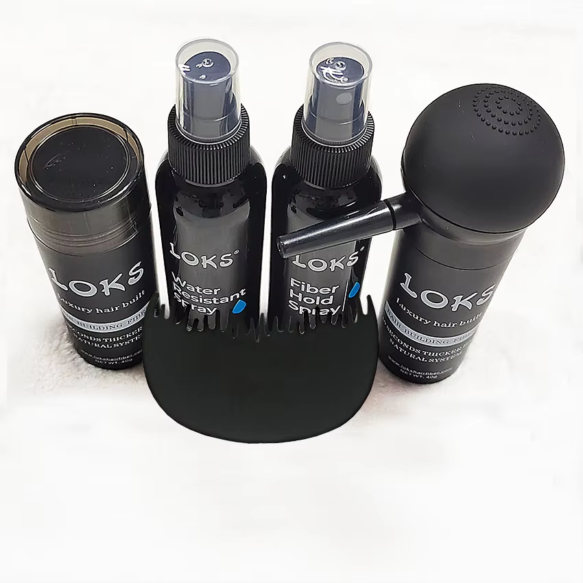 Keratin 100% Human Hair Building Fiber Powder Applicator