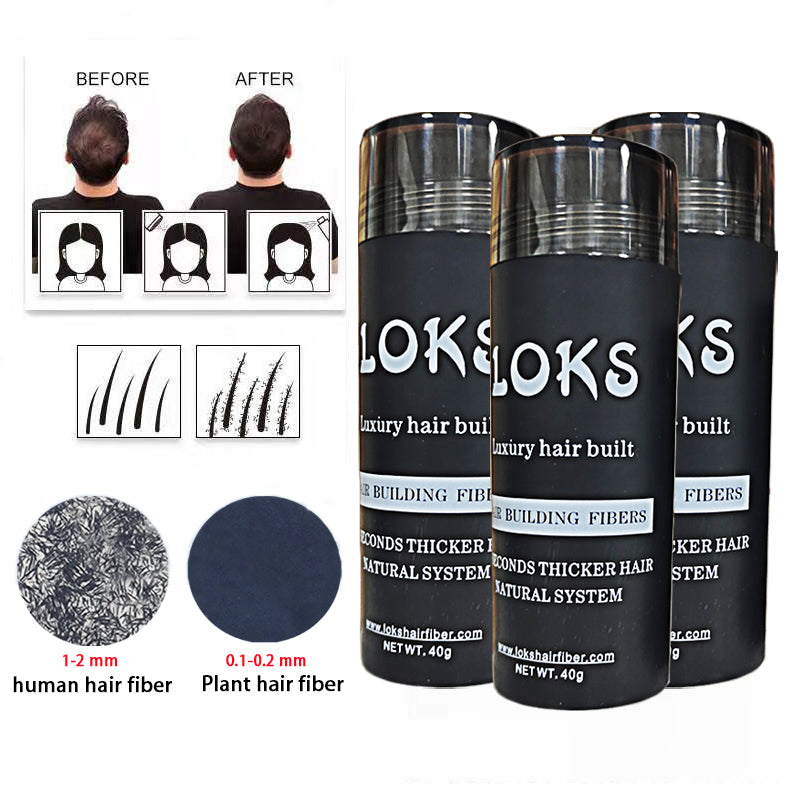 Keratin Hair Thickening Fiber Applicator Spray Hair Building Fiber For Thinning Hair Custom Logo