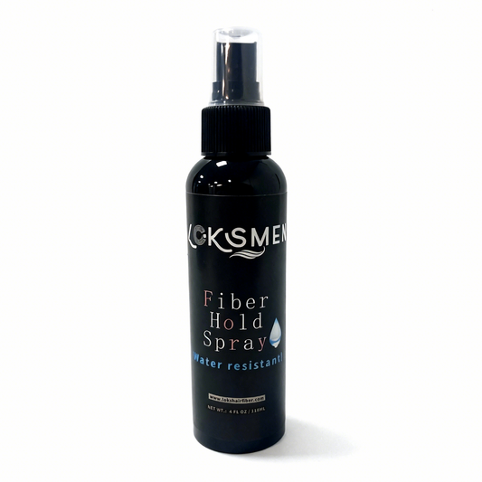 Water Resistant Hair Fiber Holding Spray