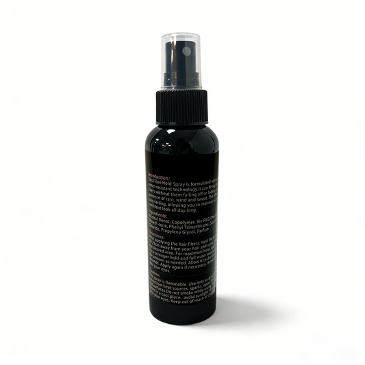 Water Resistant Hair Fiber Holding Spray