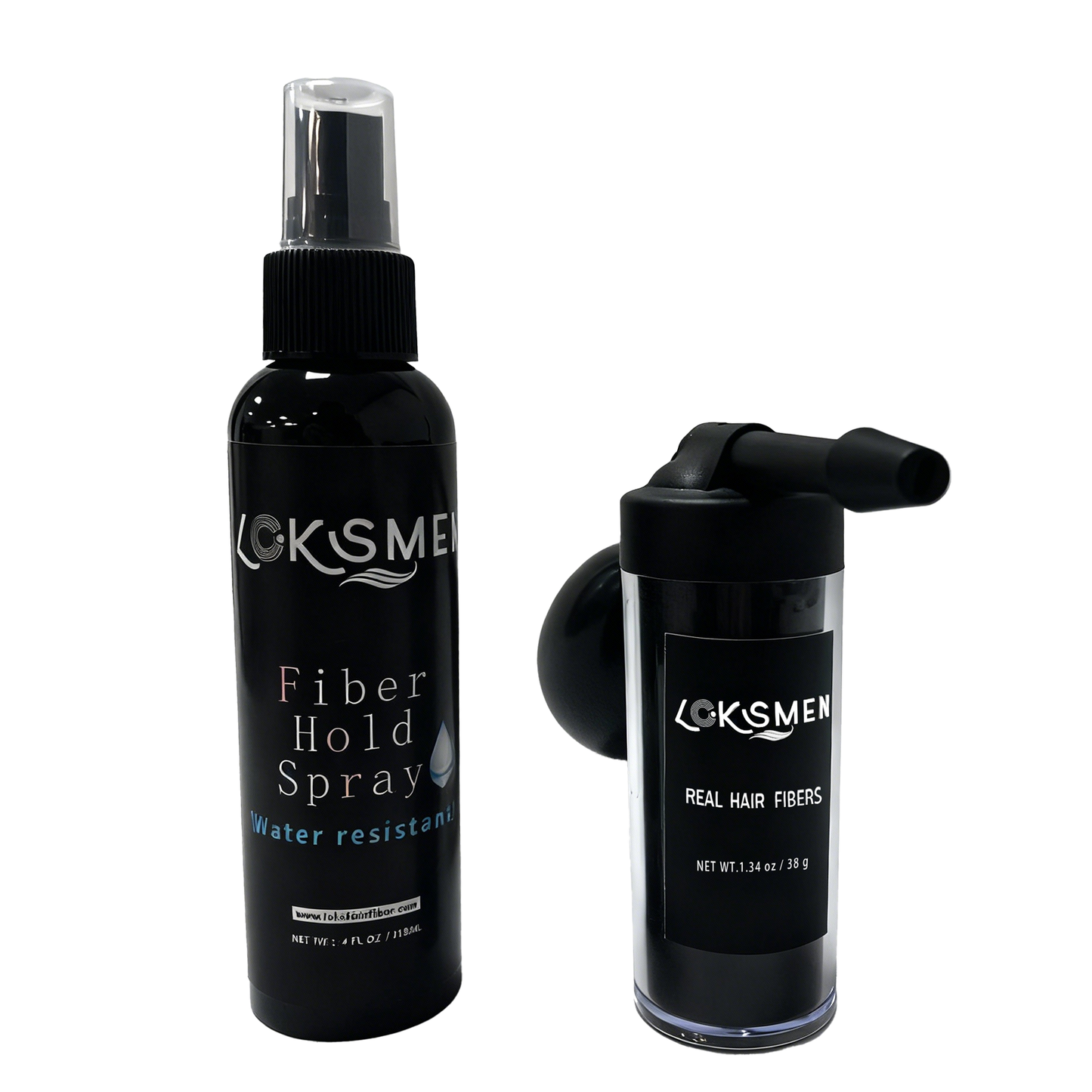 Real Human Hair Fibers Duo