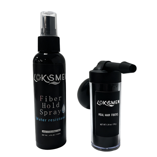 Real Human Hair Fibers Duo