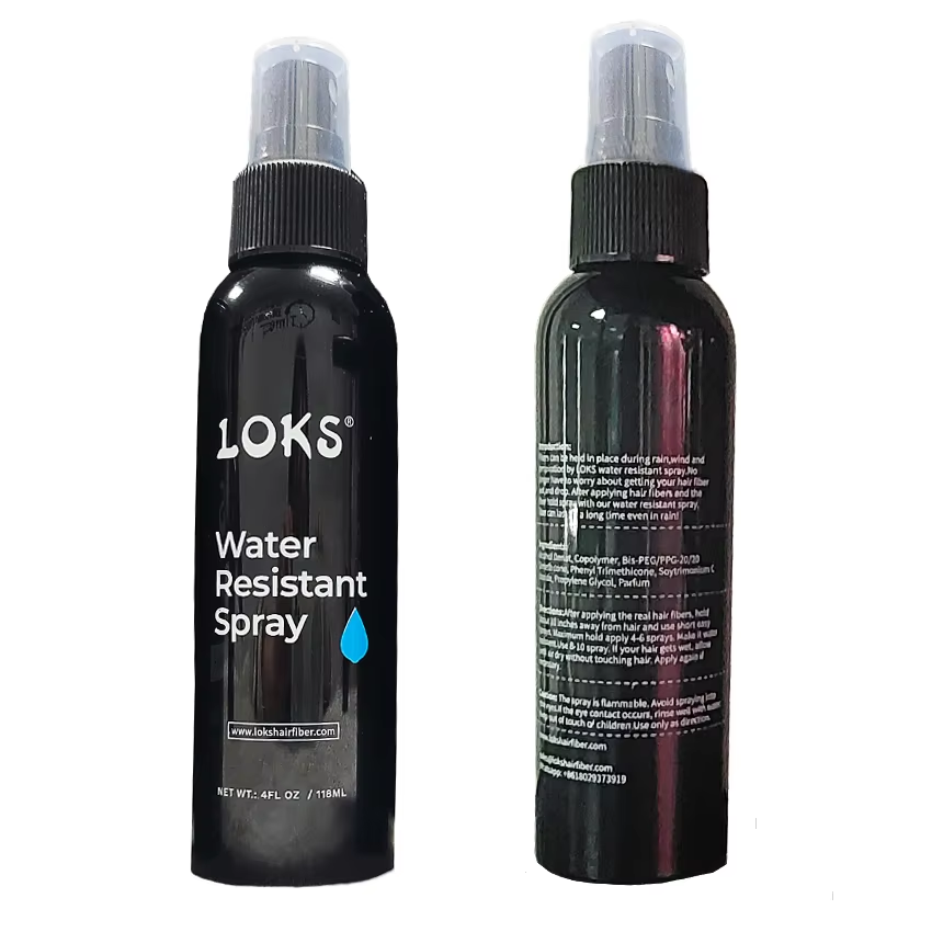 Premium protein custom texturizing dry hair mist dust texture fiber pump hair powder spray